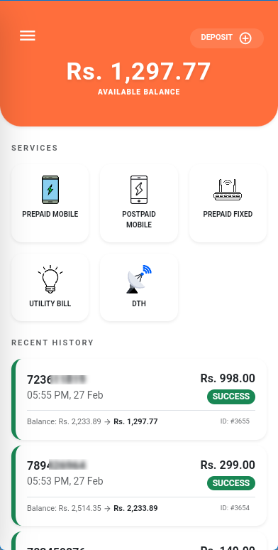 Screenshot of Payez - V3